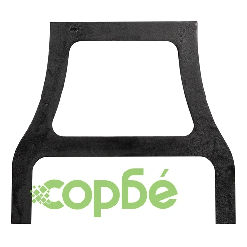 Крака за маса за кафе, 2 бр, A-образни, чугун ➤ топ цена ➤ sorbe.bg