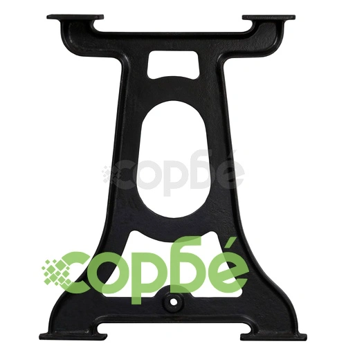 Крака за трапезна маса, 2 бр, Y-образни, чугун ➤ топ цена ➤ sorbe.bg