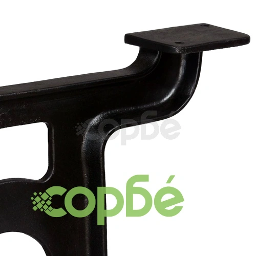 Крака за трапезна маса, 2 бр, Y-образни, чугун ➤ топ цена ➤ sorbe.bg