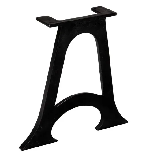 Крака за маса за кафе, 2 бр, арковидна основа, A-образни, чугун ➤ топ цена ➤ sorbe.bg