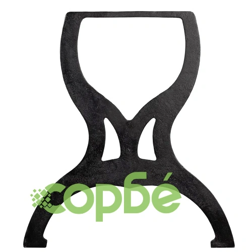 Крака за пейка, 2 бр, Х-образни, чугун ➤ топ цена ➤ sorbe.bg