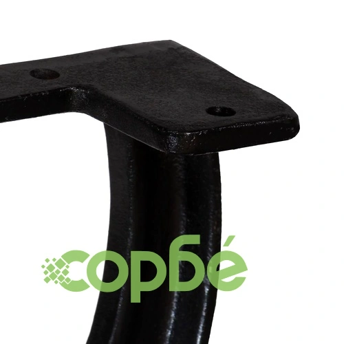 Крака за пейка, 2 бр, Х-образни, чугун ➤ топ цена ➤ sorbe.bg