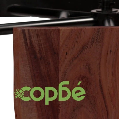 Бар маса с пейки, регенерирано дърво масив, 80x50x107 см  ➤ топ цена ➤ sorbe.bg