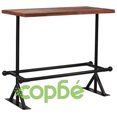 Бар комплект, 5 части, регенерирано дърво масив  ➤ топ цена ➤ sorbe.bg