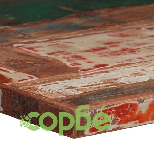 Бар комплект, 3 части, регенерирано дърво масив, многоцветен ➤ топ цена ➤ sorbe.bg