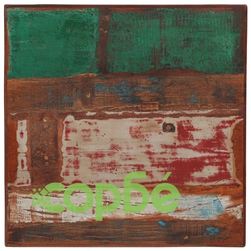 Бар комплект, 3 части, регенерирано дърво масив, многоцветен ➤ топ цена ➤ sorbe.bg