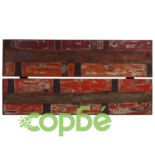 Бар комплект, 7 части, регенерирано дърво масив, многоцветен ➤ топ цена ➤ sorbe.bg