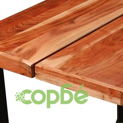 Бар маса, акациево дърво масив, 150x70x107 см ➤ топ цена ➤ sorbe.bg