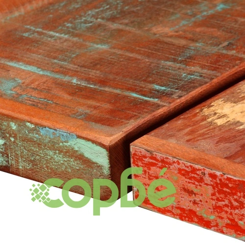 Бар маса, регенерирано дърво масив, 180x70x107 см ➤ топ цена ➤ sorbe.bg