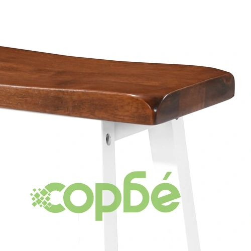 Бар маса и столове, 3 части, дървен масив ➤ топ цена ➤ sorbe.bg