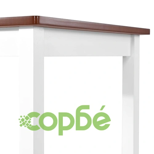 Бар маса и столове, 3 части, дървен масив ➤ топ цена ➤ sorbe.bg