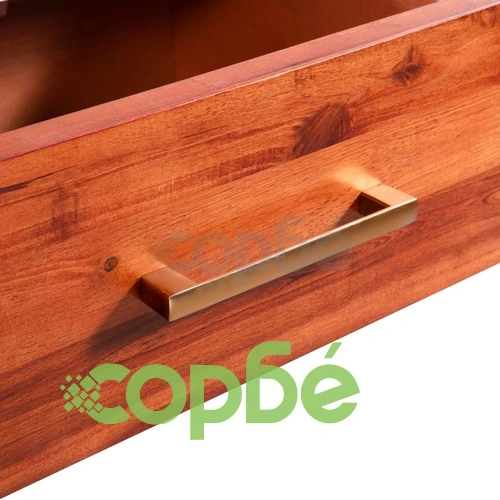 Конзолна маса, акациево дърво масив, 70x30x75 cм ➤ топ цена ➤ sorbe.bg