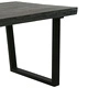 Маса за кафе, минди масив, 102x56x41 cм, сива