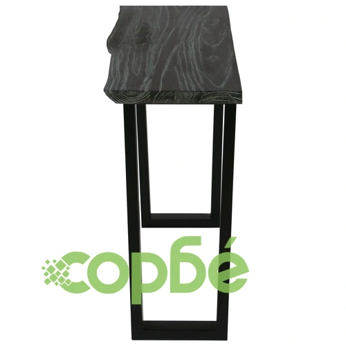 Конзолна маса, минди масив, 110x35x75 cм, сива ➤ топ цена ➤ sorbe.bg