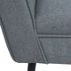 Фотьойл, светлосив, стомана и текстил