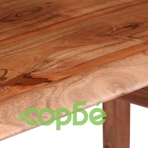 Писалище, акациево дърво масив, 110x50x76 cм ➤ топ цена ➤ sorbe.bg