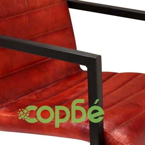 Трапезни столове, 2 бр, кафяви, естествена кожа ➤ топ цена ➤ sorbe.bg