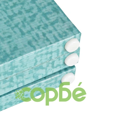 Сгъваем параван за стая, 160x170 см, пеперуда, син ➤ топ цена ➤ sorbe.bg