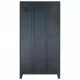 Метален шкаф в индустриален стил, 90x45x180 cм