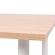 Трапезна маса, 120x60x73 см, дъб и бяло