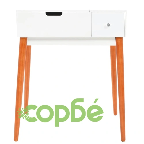 Тоалетка с огледало, МДФ, 60x50x86 см ➤ топ цена ➤ sorbe.bg