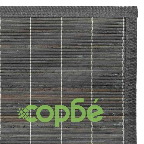 Бамбуков килим, 100x160 см, сив ➤ топ цена ➤ sorbe.bg