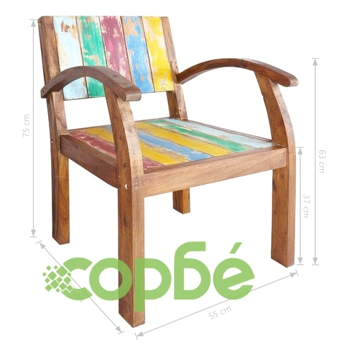 Фотьойл, регенерирано масивно дърво от лодки ➤ топ цена ➤ sorbe.bg