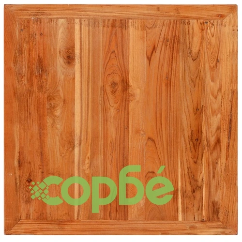 Бар маса, регенерирано тиково дърво масив, 60x60x107 см ➤ топ цена ➤ sorbe.bg
