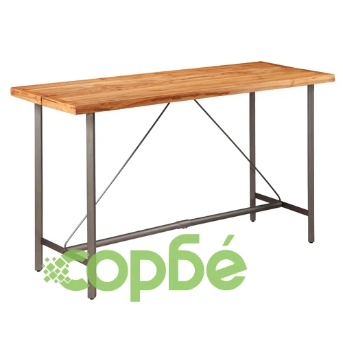 Бар комплект от 9 части, регенериран тик масив ➤ топ цена ➤ sorbe.bg