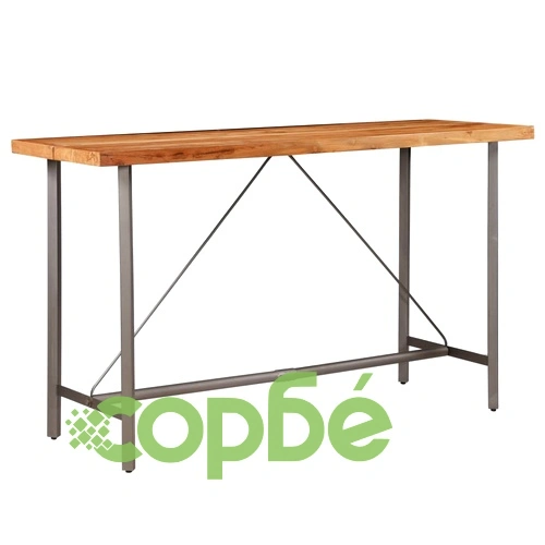 Бар комплект от 9 части, регенериран тик масив ➤ топ цена ➤ sorbe.bg