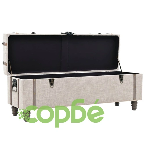 Комплект 3 бр пейки за съхранение дърво и стомана 112x37x45 см ➤ топ цена ➤ sorbe.bg