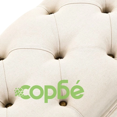 Пейка за съхранение, дървен масив и плат, 120x30x38 см ➤ топ цена ➤ sorbe.bg