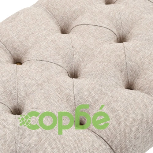 Пейка за съхранение, дървен масив и плат, 103x51x44 см ➤ топ цена ➤ sorbe.bg