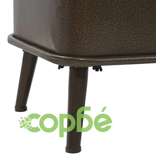 Пейка за съхранение с облегалка, изкуствена кожа, 120x52x75 см ➤ топ цена ➤ sorbe.bg