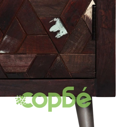 Бюфет, регенерирано дърво масив, 60x30x76 cм ➤ топ цена ➤ sorbe.bg