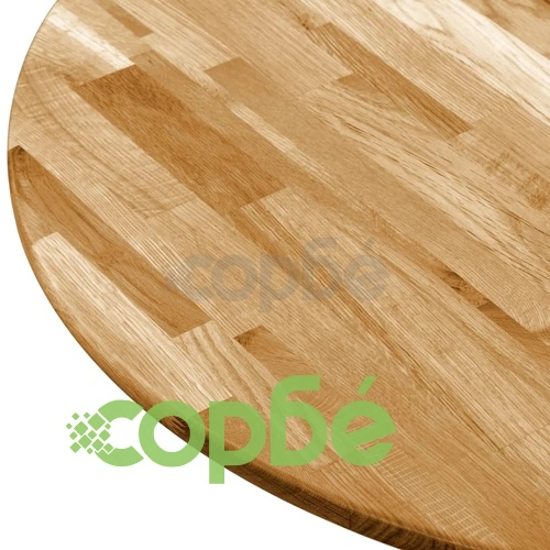 Плот за маса, дъб масив, кръгъл, 23 мм, 900 мм  ➤ топ цена ➤ sorbe.bg