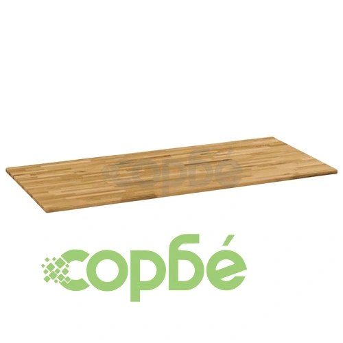 Плот за маса, дъб масив, правоъгълен, 23 мм, 100х60 см ➤ топ цена ➤ sorbe.bg