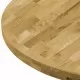 Плот за маса, дъб масив, кръгъл, 44 мм, 500 мм
