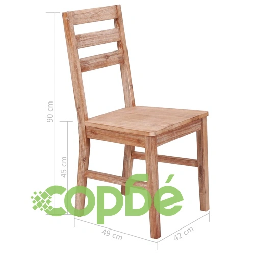 Трапезен комплект от 5 части, акация масив ➤ топ цена ➤ sorbe.bg