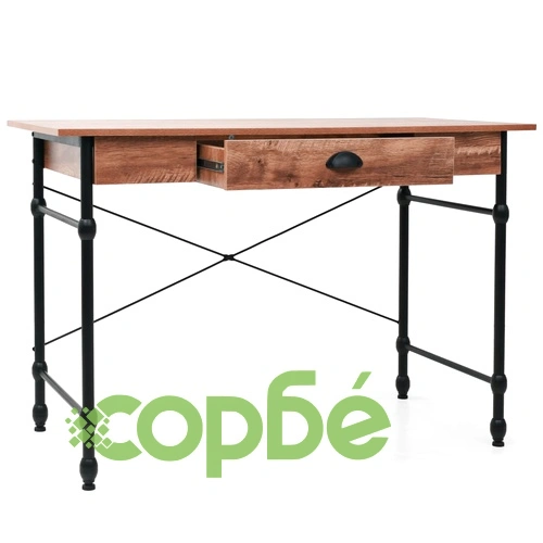 Бюро с чекмедже, 110x55x75 см, дъб ➤ топ цена ➤ sorbe.bg