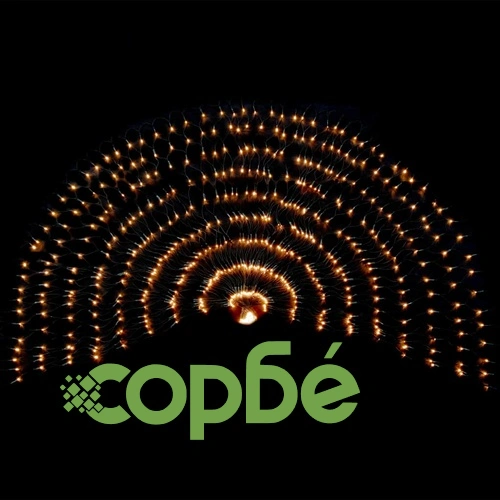 Светеща LED мрежа, закрито и открито, IP44, 700x80 см ➤ топ цена ➤ sorbe.bg