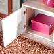 Комплект ТВ шкаф 5 pcs Бяло и Сонома дъб 221 x 30 x 80 см Комплект ТВ шкаф 5 pcs Бяло и Сонома дъб 221 x 30 x 80 см