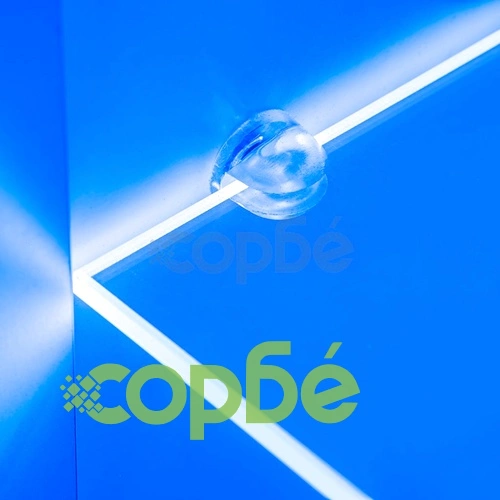 ТВ секция от 8 части с LED осветление, силен гланц, бяла ➤ топ цена ➤ sorbe.bg