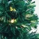 Изкуствена коледна елха, оптично влакно, 64 см, зелена