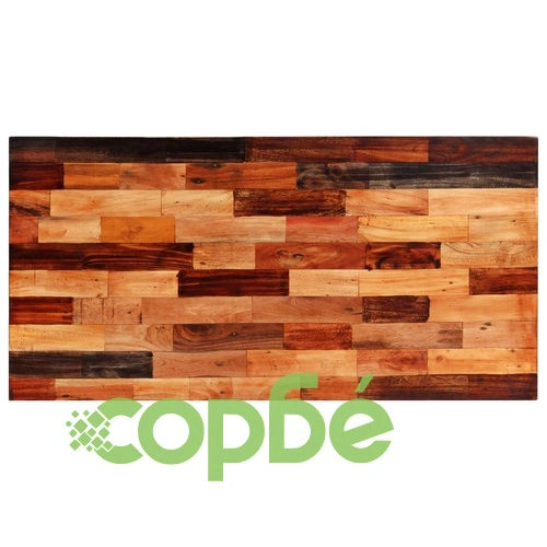 Бар маса, регенерирано дърво масив, 120x60x106 см ➤ топ цена ➤ sorbe.bg