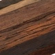 Конзолна маса, регенерирана дървесина и стомана, 120x35x76 cм