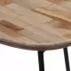 Бар столове, 4 бр, регенерирано тиково дърво