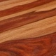 Маса за кафе, акация масив, финиш цвят пчелен мед, 110x50x37 cм