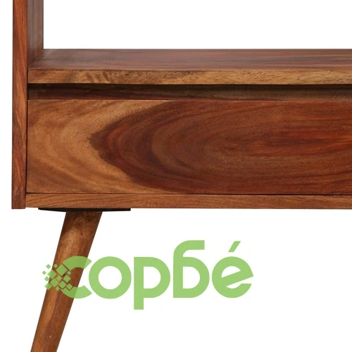 Етажерка за книги, акациево дърво масив, 75x30x170 см ➤ топ цена ➤ sorbe.bg