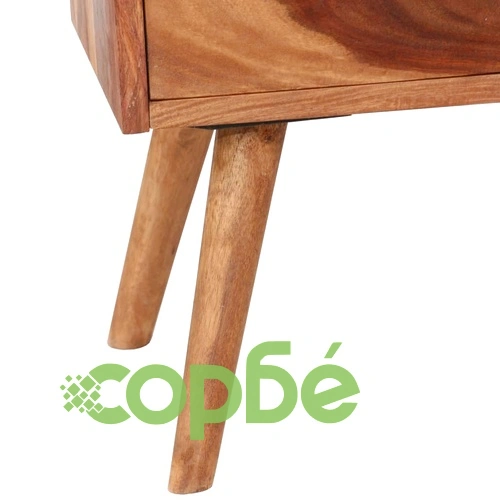 Етажерка за книги, акациево дърво масив, 75x30x170 см ➤ топ цена ➤ sorbe.bg
